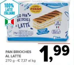 Todis Pan brioches al latte offerta