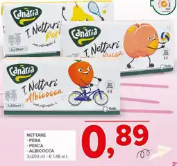 Todis Canaria Nettare - pera - pesca - albicocca offerta