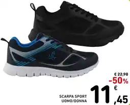 Spazio Conad Scarpa sport uomo/donna offerta