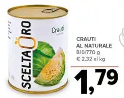 Todis Crauti al naturale offerta