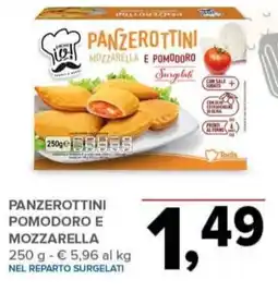 Todis Panzerottini pomodoro e mozzarella offerta