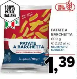 Todis Patate a barchetta offerta