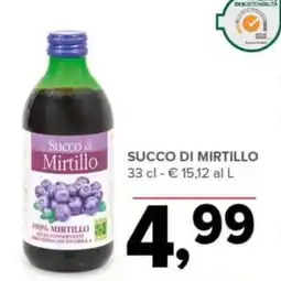 Todis Succo di mirtillo offerta