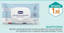 Spazio Conad Salviette CHICCO offerta
