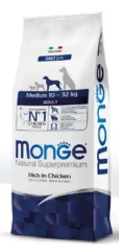 Spazio Conad Monge natural superpremium medium adult ricco in pollo offerta