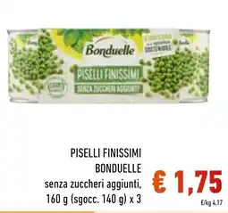 Spazio Conad Piselli finissimi BONDUELLE offerta