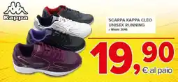 Todis Kappa Scarpa kappa cleo unisex running offerta