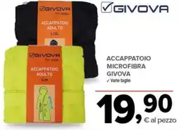 Todis Accappatoio microfibra GIVOVA offerta