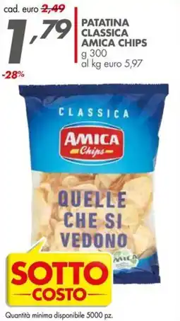Italmark Patatina classica AMICA CHIPS offerta