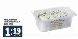 Deco Supermercati Antichi sapori primosale rucola offerta