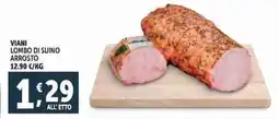 Deco Supermercati Viani lombo di suino arrosto offerta