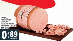 Deco Supermercati Fiorucci mortadella suprema offerta