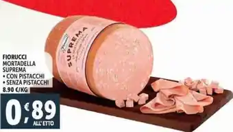 Deco Supermercati Fiorucci mortadella suprema offerta