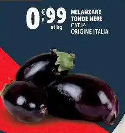 Deco Supermercati Melanzane tonde nere offerta
