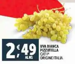 Deco Supermercati Uva bianca pizzutella offerta