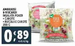 Deco Supermercati Ambruosi & viscardi insalata poker offerta
