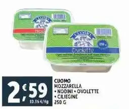 Deco Supermercati Cuomo mozzarella offerta