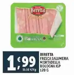 Deco Supermercati Beretta fresca salumeria mortadella bologna igp offerta