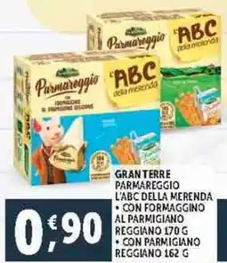 Deco Supermercati Gran terre parmareggio l'abc della merenda offerta