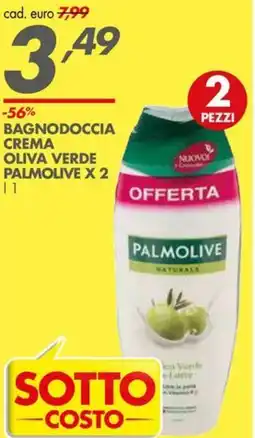 Italmark Bagnodoccia crema oliva verde PALMOLIVE X 2 offerta