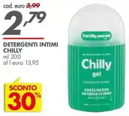 Italmark Detergenti intimi CHILLY offerta