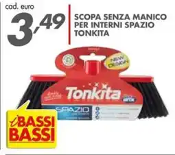Italmark Scopa senza manico per interni spazio TONKITA offerta