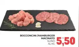 Eté Bocconcini /hamburger macinato suino offerta