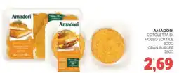 Eté Amadori cotoletta di pollo sottile gran burger offerta