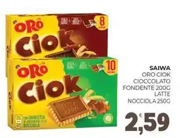 Eté Saiwa oro ciok cioccolato fondente offerta