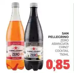Eté San pellegrino zero aranciata chino' cocktail offerta