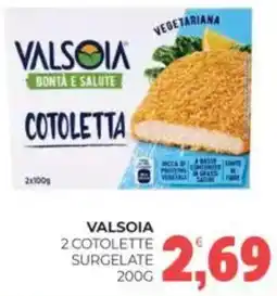 Eté Valsoia 2 cotolette surgelate offerta