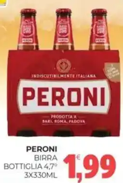 Eté Peroni birra bottiglia 4,7° offerta