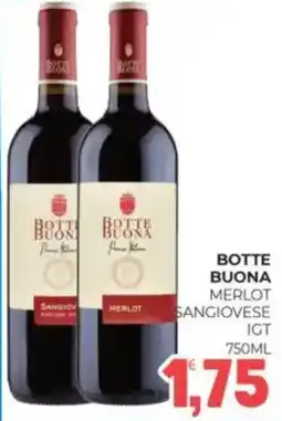 Eté Botte buona merlot sangiovese IGT offerta