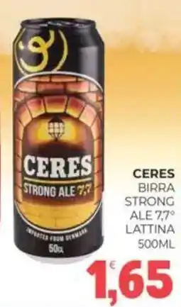 Eté Ceres birra strong ale 7,7° lattina offerta