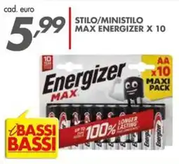 Italmark Stilo/ministilo max ENERGIZER X 10 offerta