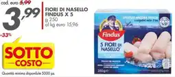Italmark Fiori di nasello FINDUS X 5 offerta