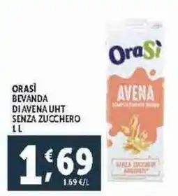 Deco Supermercati Orasi bevanda diavena uht senza zucchero offerta