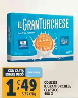 Deco Supermercati Colussi il granturchese classico offerta