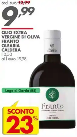 Italmark Olio extra vergine di oliva franto olearia CALDERA offerta