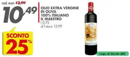 Italmark Olio extra vergine di oliva 100% italiano IL MAESTRO offerta