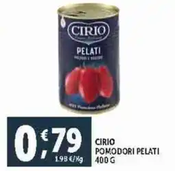 Deco Supermercati Cirio pomodori pelati offerta