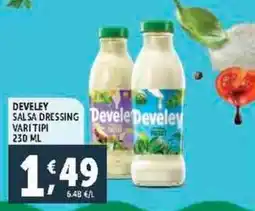 Deco Supermercati Develey salsa dressing vari tipi offerta