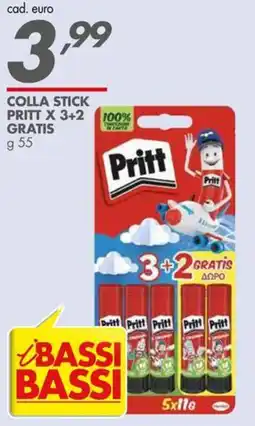 Italmark Colla stick pritt x 3+2 100% gratis offerta