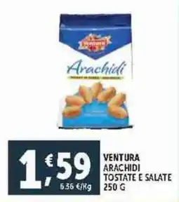 Deco Supermercati Ventura arachidi tostate e salate offerta