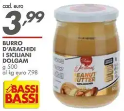 Italmark Burro d'arachidi I SICILIANI DOLGAM offerta