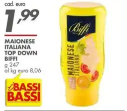 Italmark Maionese italiana top down BIFFI offerta