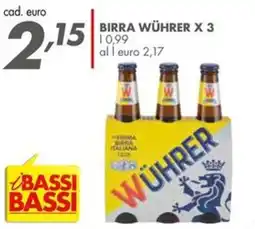 Italmark Birra WÜHRER X 3 offerta