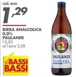 Italmark Birra analcolica 0,0% PAULANER offerta