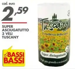 Italmark Super asciugatutto 3 veli TUSCANY offerta