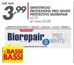 Italmark Dentifricio protezione pro white protective BIOREPAIR offerta